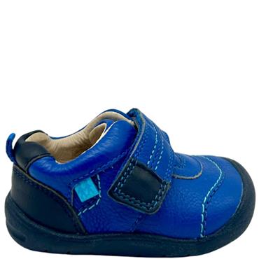 STARTRITE BOYS G FIT VELCRO STRAP SHOE - BLUE